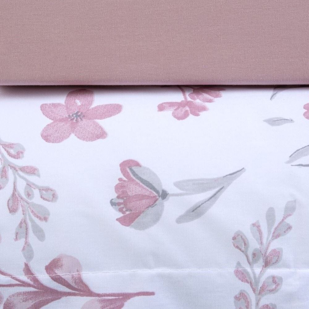 Jogo de Cama Queen Percal Buona Fortuna 3 pçs - Nina Rosa