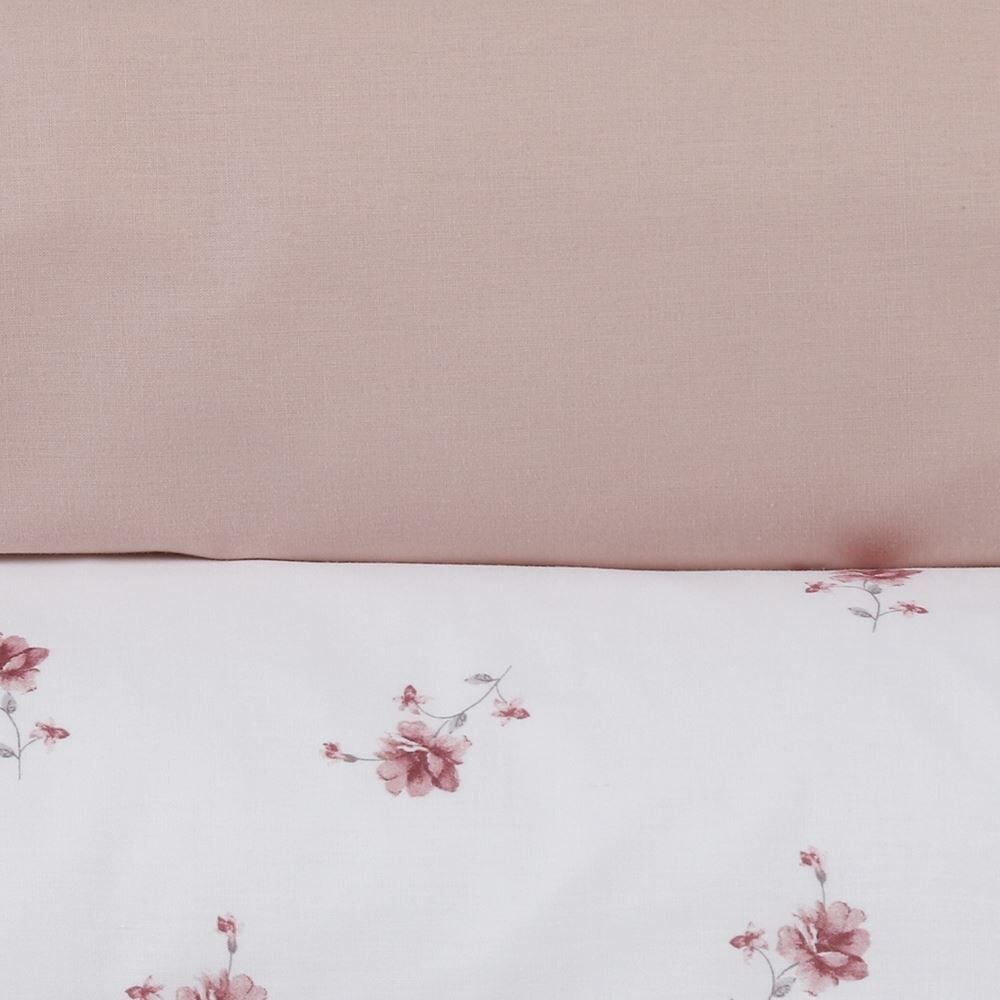 Jogo de Cama Queen Percal Buona Fortuna 3 pçs - Violet Rosa