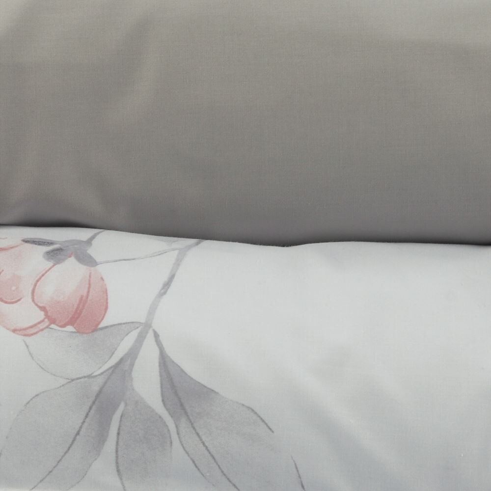 Jogo de Cama Queen Percal Buona Fortuna 3 pçs - Sophie Prata