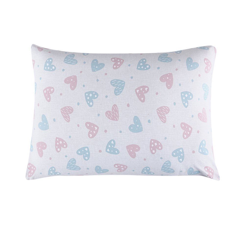 Jogo de Cama Solteiro 100% Algodão Kids Havan Casa 2 pçs - Afeto Rose Bebê