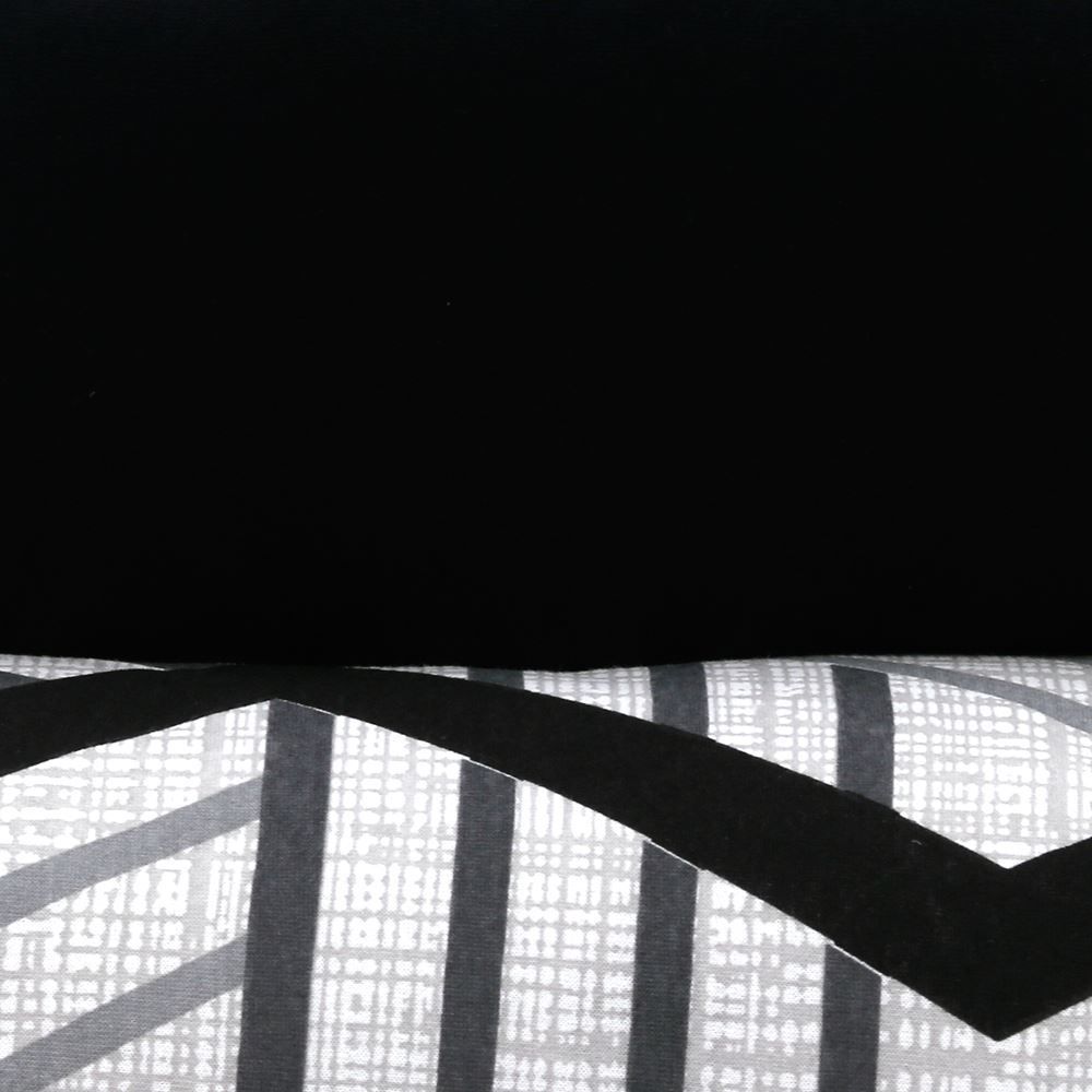 Jogo de Cama Solteiro Malha Havan Casa 2 pçs - Carbon Preto