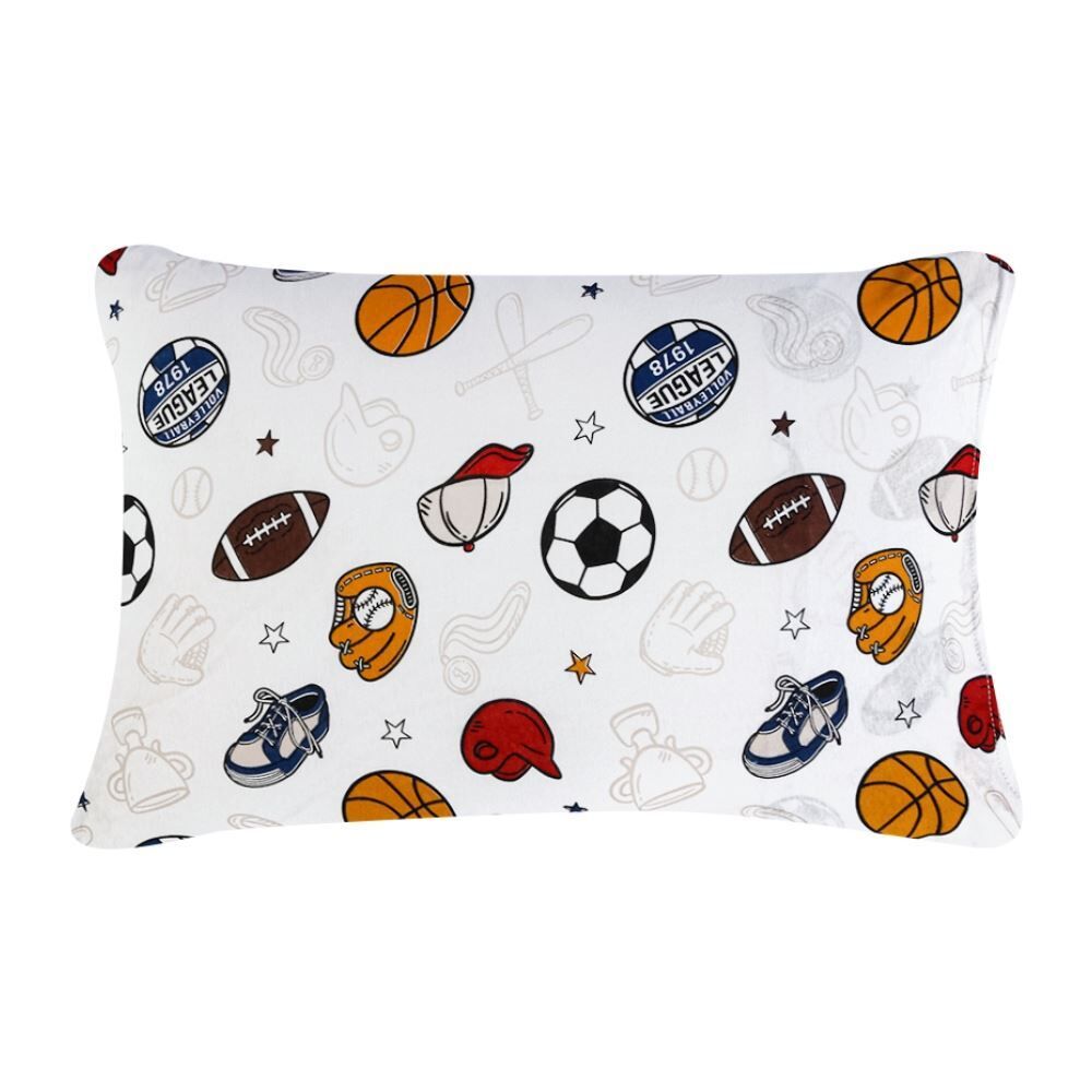 Jogo de Cama Solteiro Kids Malha Solecasa by Havan Kids 2 pçs - Esportes