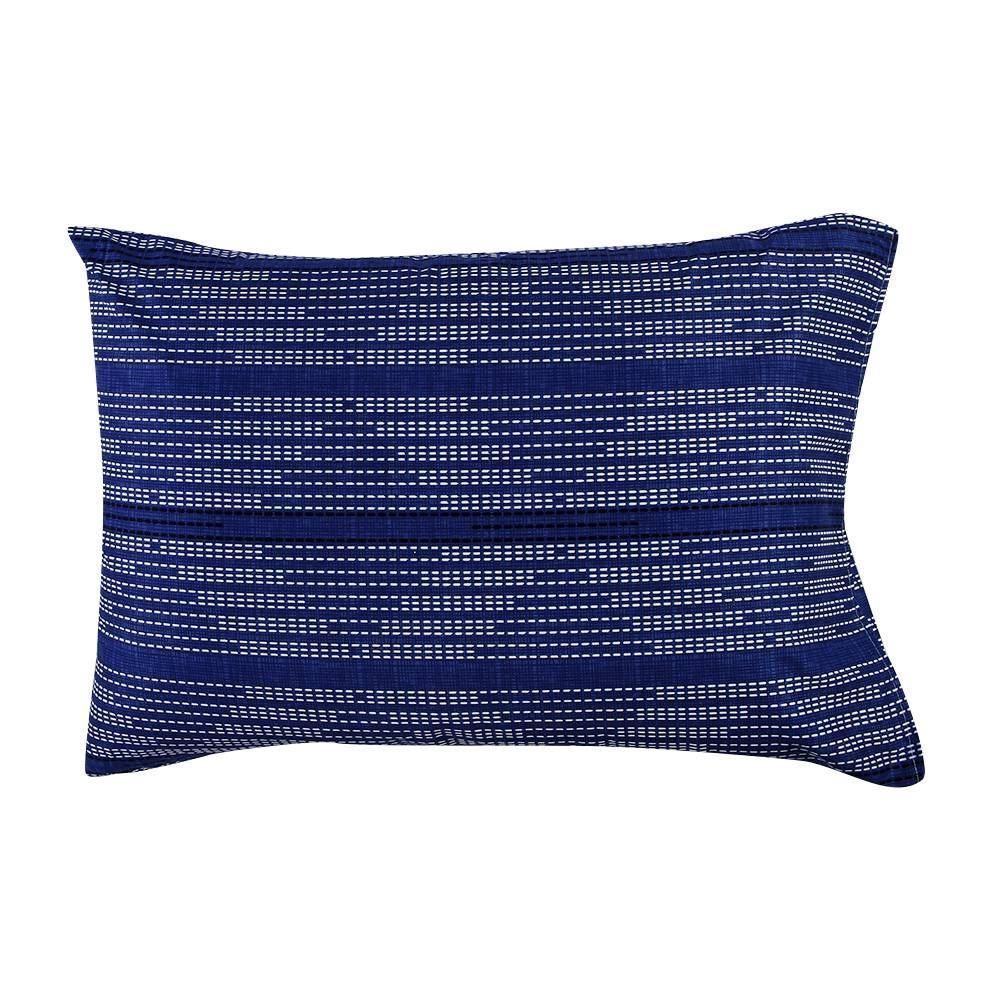 Jogo de Cama Solteiro Micropercal Havan Casa 3 pçs - Étnico Azul