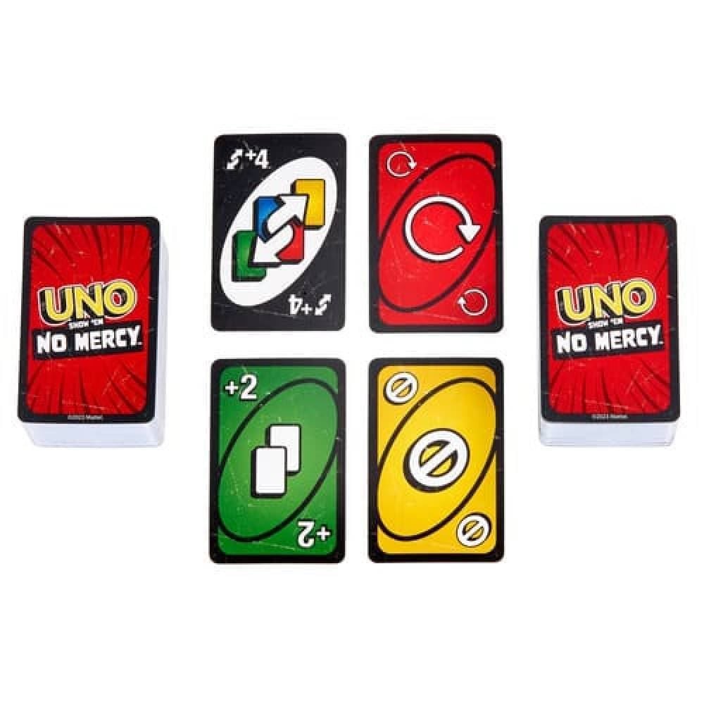 Jogo De Cartas Uno No Mercy Mattel - HWV18