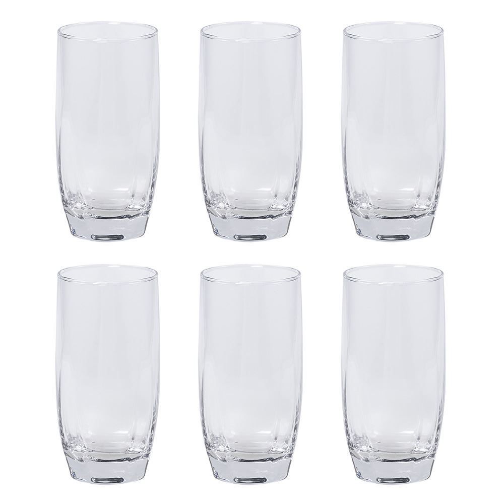 Jogo De Copos Long Drink Capri Nadir 410Ml - 6 Peças