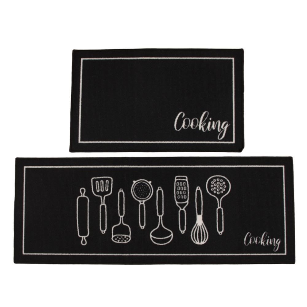 Jogo de Cozinha Veneza Havan Casa 2 Peças - Preto Cooking