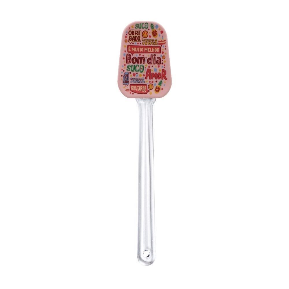 Jogo de Espátula e Batedor Rosa 2 Peças - Havan Casa