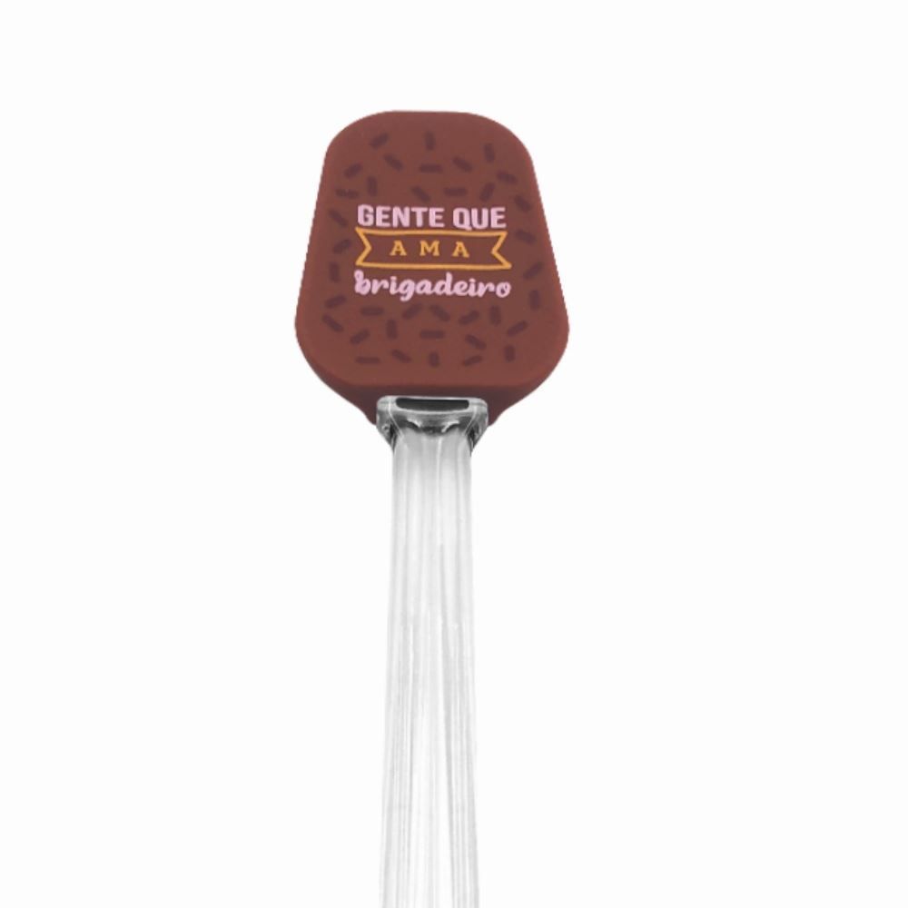 Jogo De Espátula E Fouet De Silicone Brigadeiro Havan Casa 2 Peças - Brigadeiro