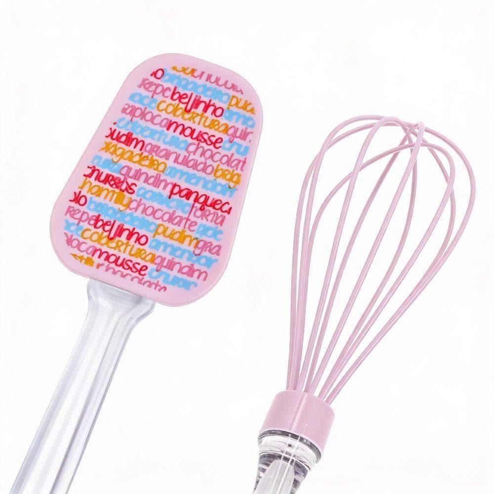 Jogo de Espátula e Fouet Silicone 2 Peças Havan Casa - Doces