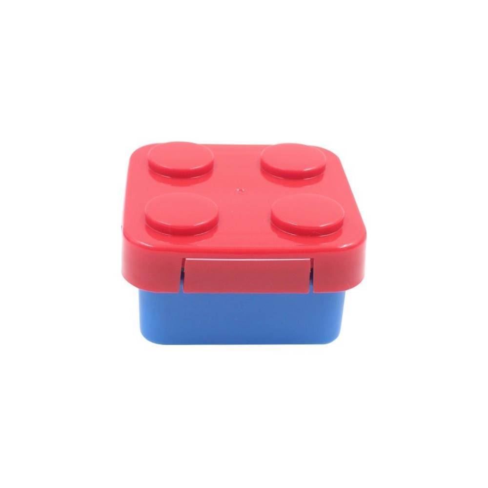 Jogo De Potes Lancheira Blocos De Montar Havan Casa 3 Peças - Lego