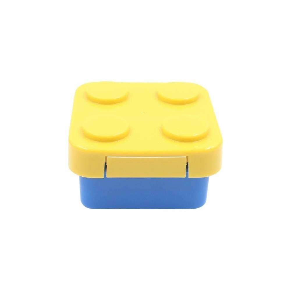 Jogo De Potes Lancheira Blocos De Montar Havan Casa 3 Peças - Lego