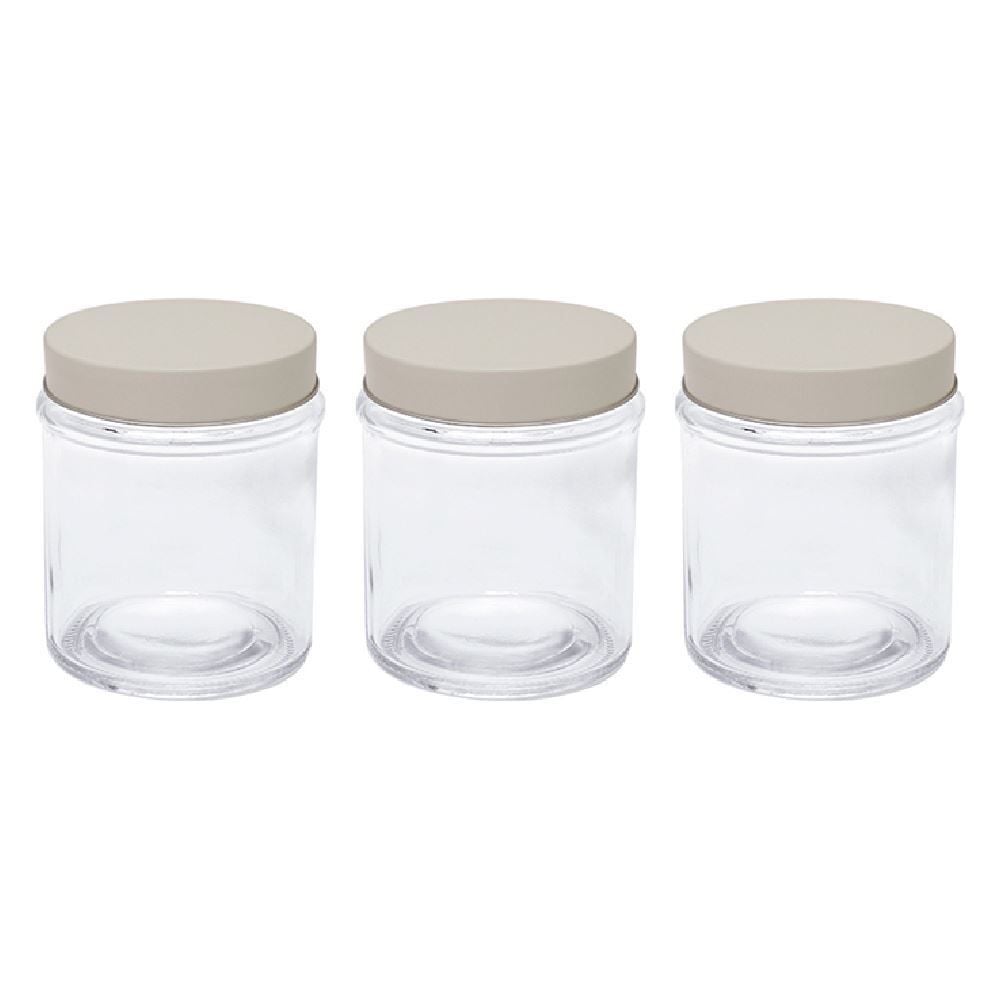 Jogo de Potes Malone Hauskraft 3 Peças - 350ml