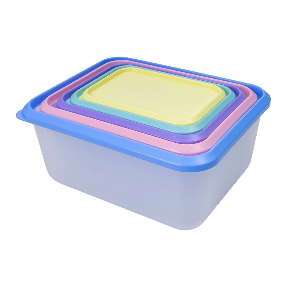 Jogo de Potes Mônaco Dup 5 Peças - Cristal