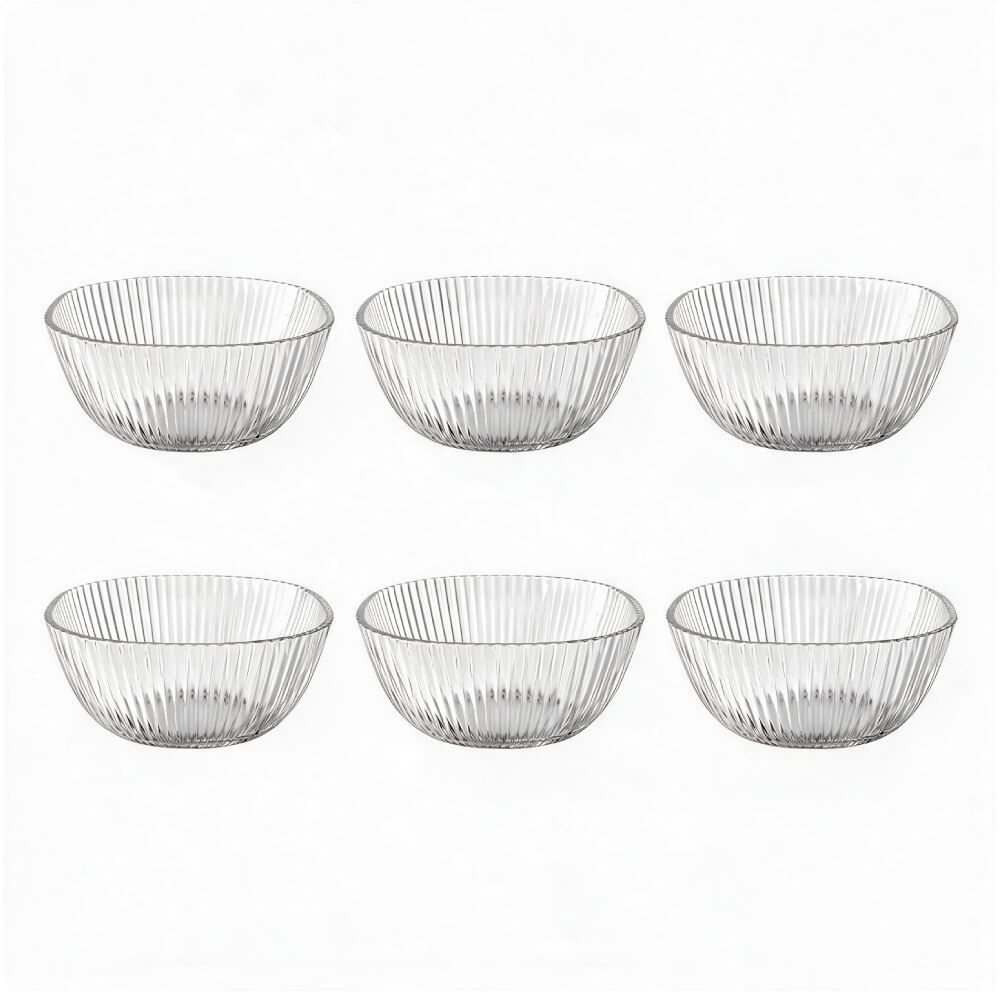 Jogo de Sobremesa Clear Lines 250Ml - 6 Peças