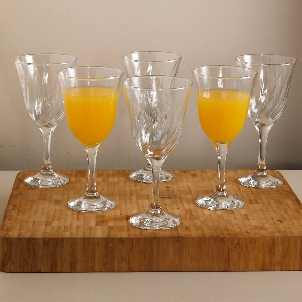 Jogo de Taças Lírio Nadir 365Ml - 6 Peças