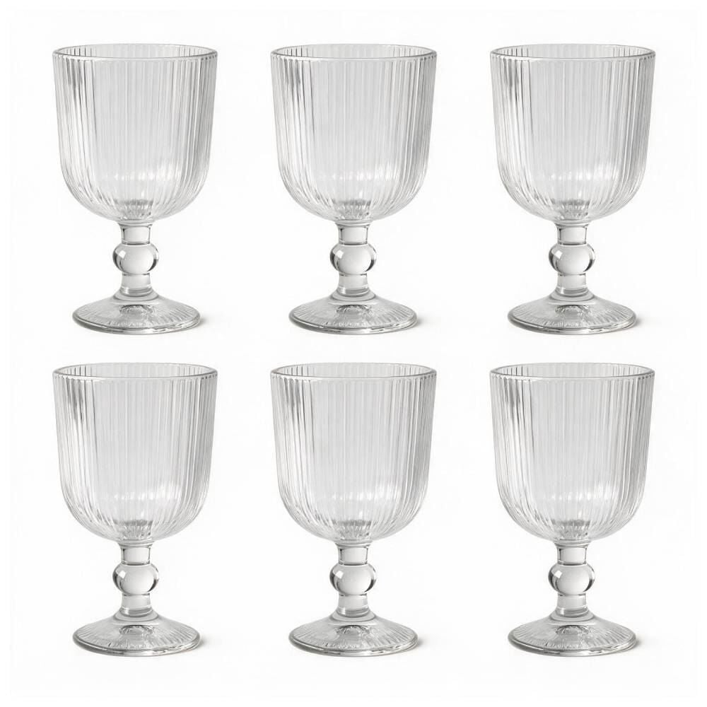 Jogo Taça Premium Transparente Havan Casa 365Ml - 6 Peças