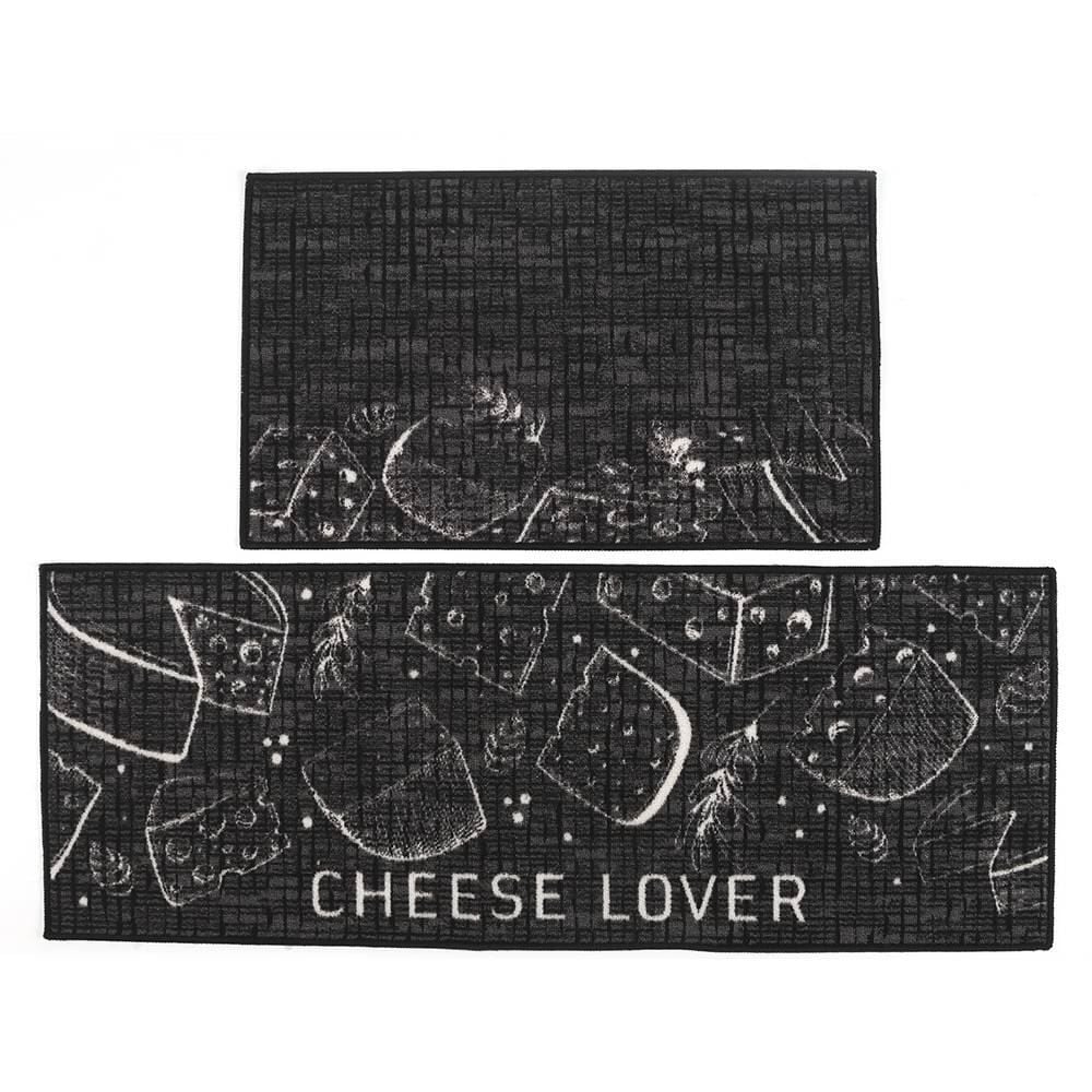 Jogo De Tapetes Napoli Para Cozinha 2 Peças Havan - Cheese Lover