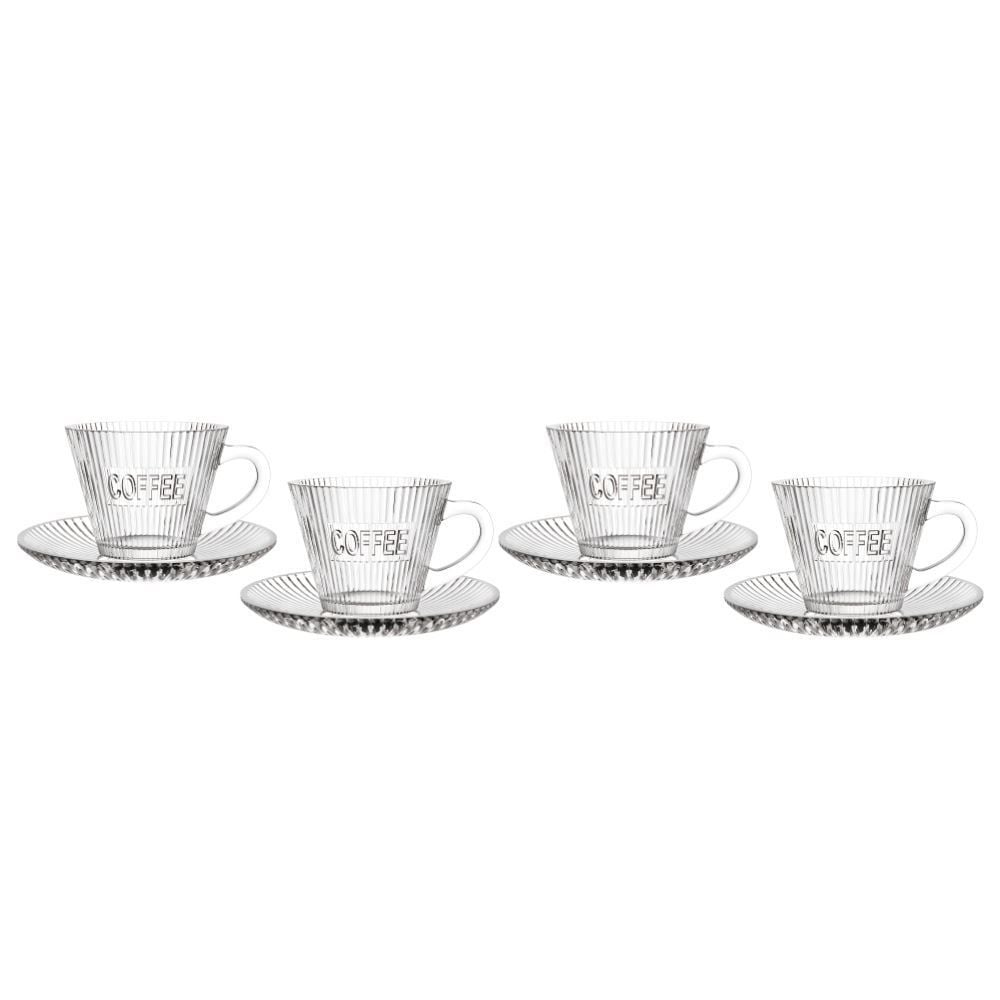 Jogo de Xícaras Print 8 Peças Hauskraft - 180ml