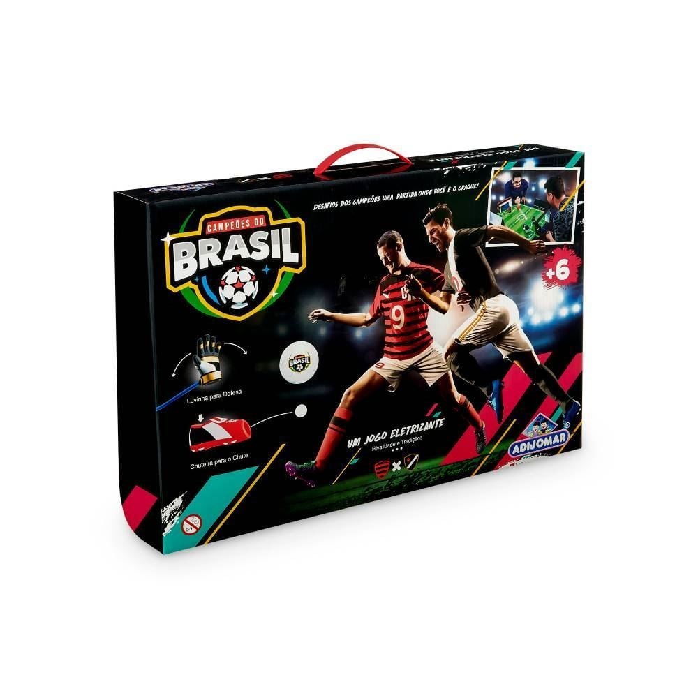 Jogo Futebol Campeões Do Brasil Adijomar - 904