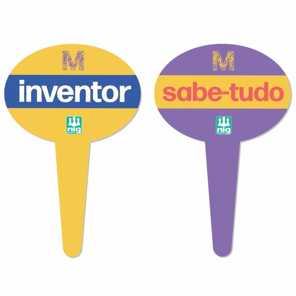 Jogo Inventa Ou Responde Manual do Mundo Nig Brinquedos - 1641