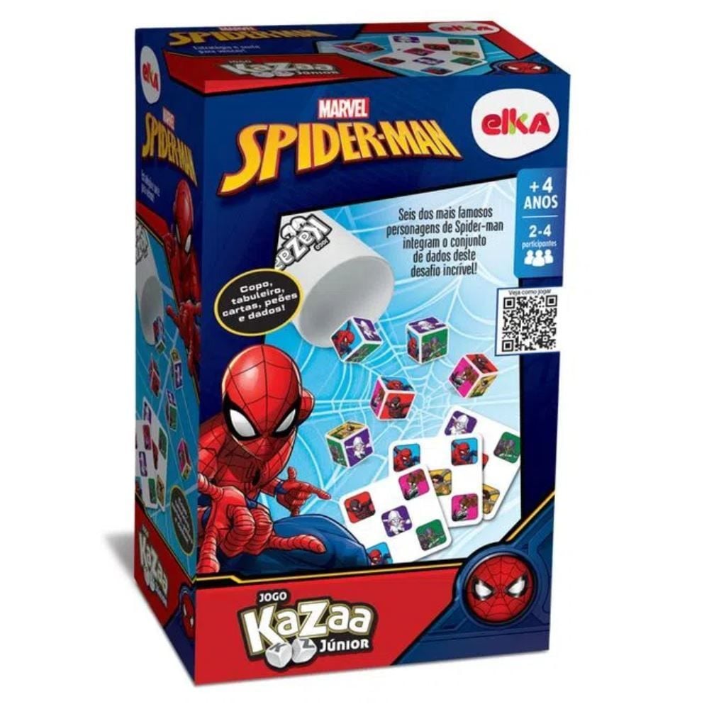 Jogo Kazaa Junior Spider-Man Elka - 1243