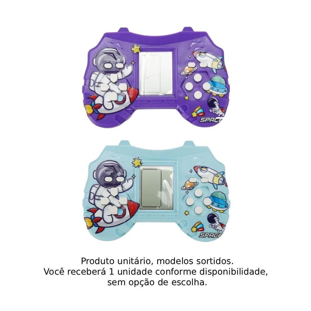 Controle Minigame Portátil Infantil Eletrogame Pro8 Nettoy - Sortido