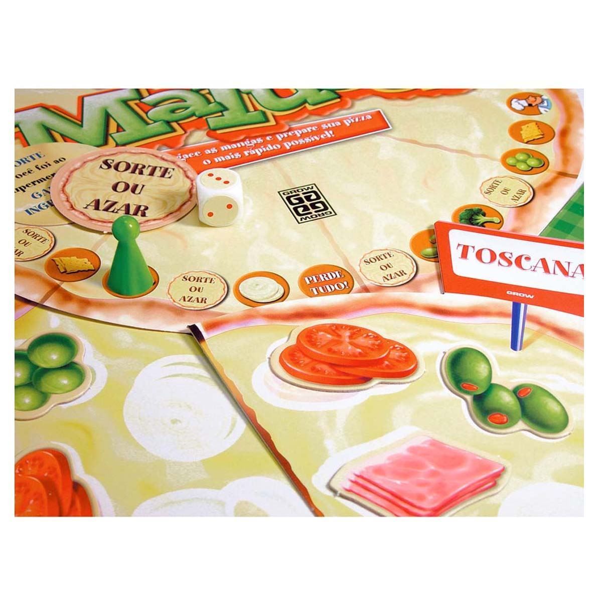 Jogo Pizzaria Maluca 1283 Grow - Verde