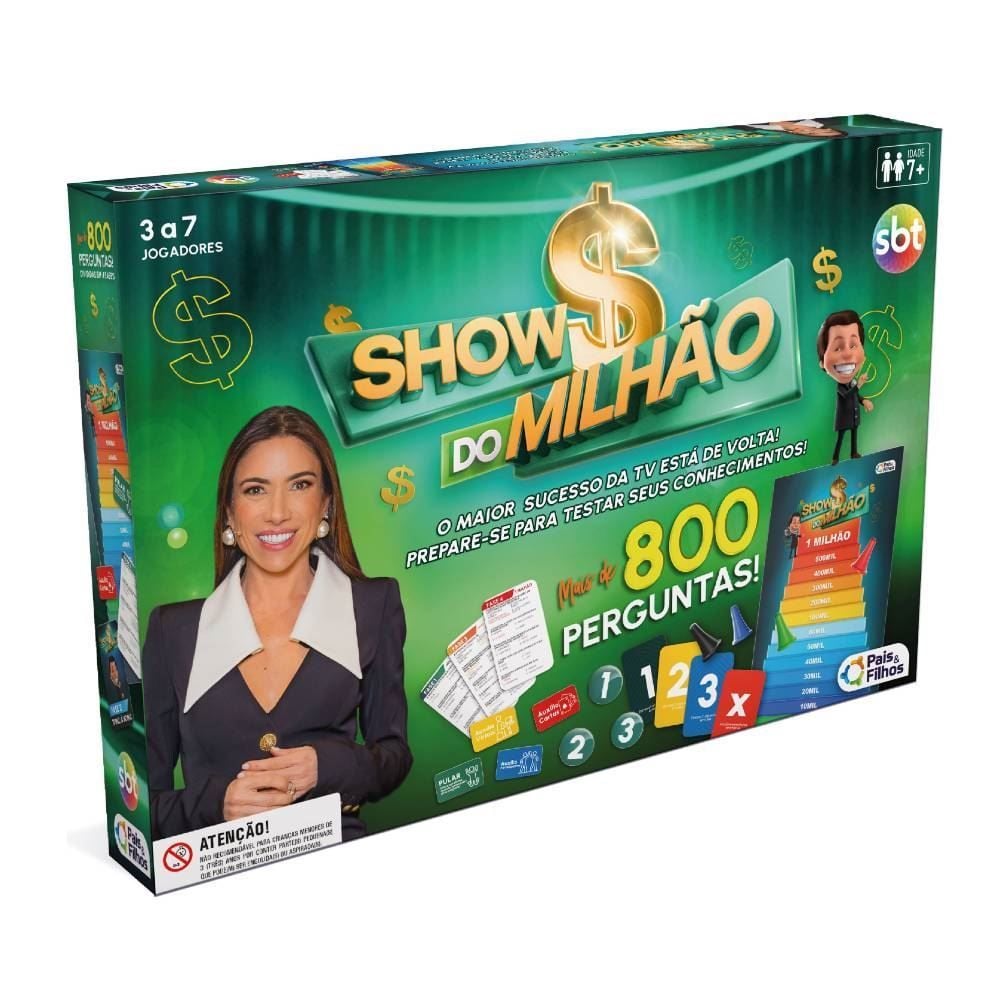 Jogo Show Do Milhão - Pais & Filhos - 792906
