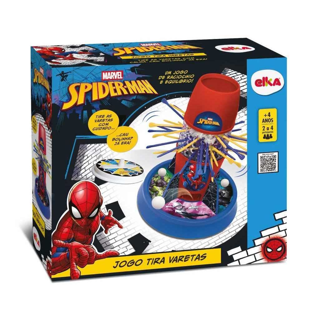 Jogo Tira Varetas Homem-Aranha Elka - 1350