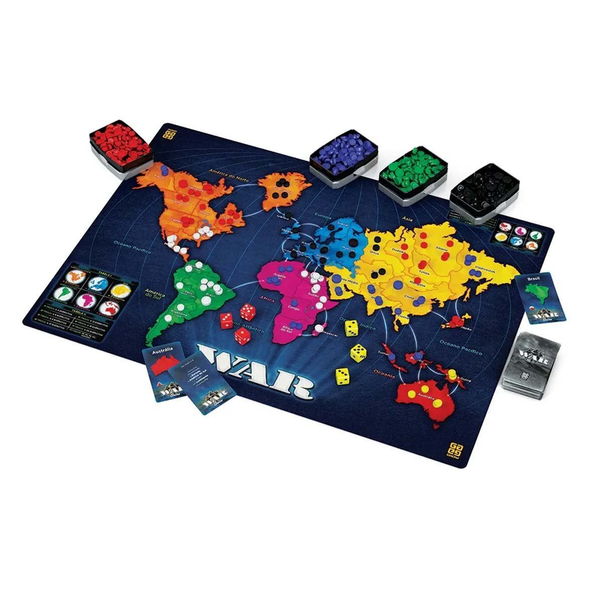 Jogo War 02000 Grow - Colorido