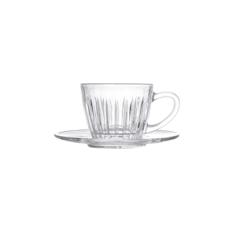 Jogo de Xicara de Café com Pires Soho L' Hermitage 90Ml - 8 Peças