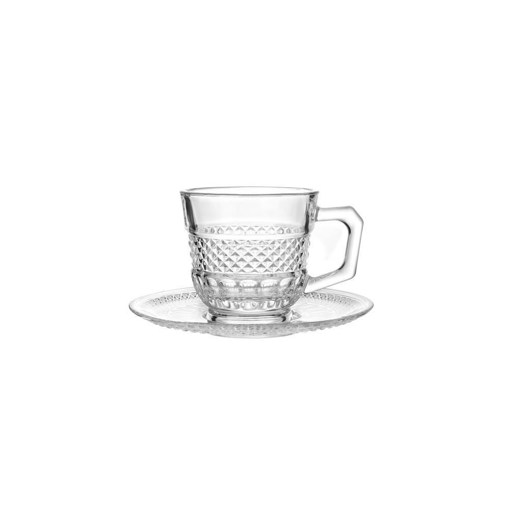 Jogo de Xícaras para Café Tressê 90Ml L'hermitage 12 Peças - TRESSE