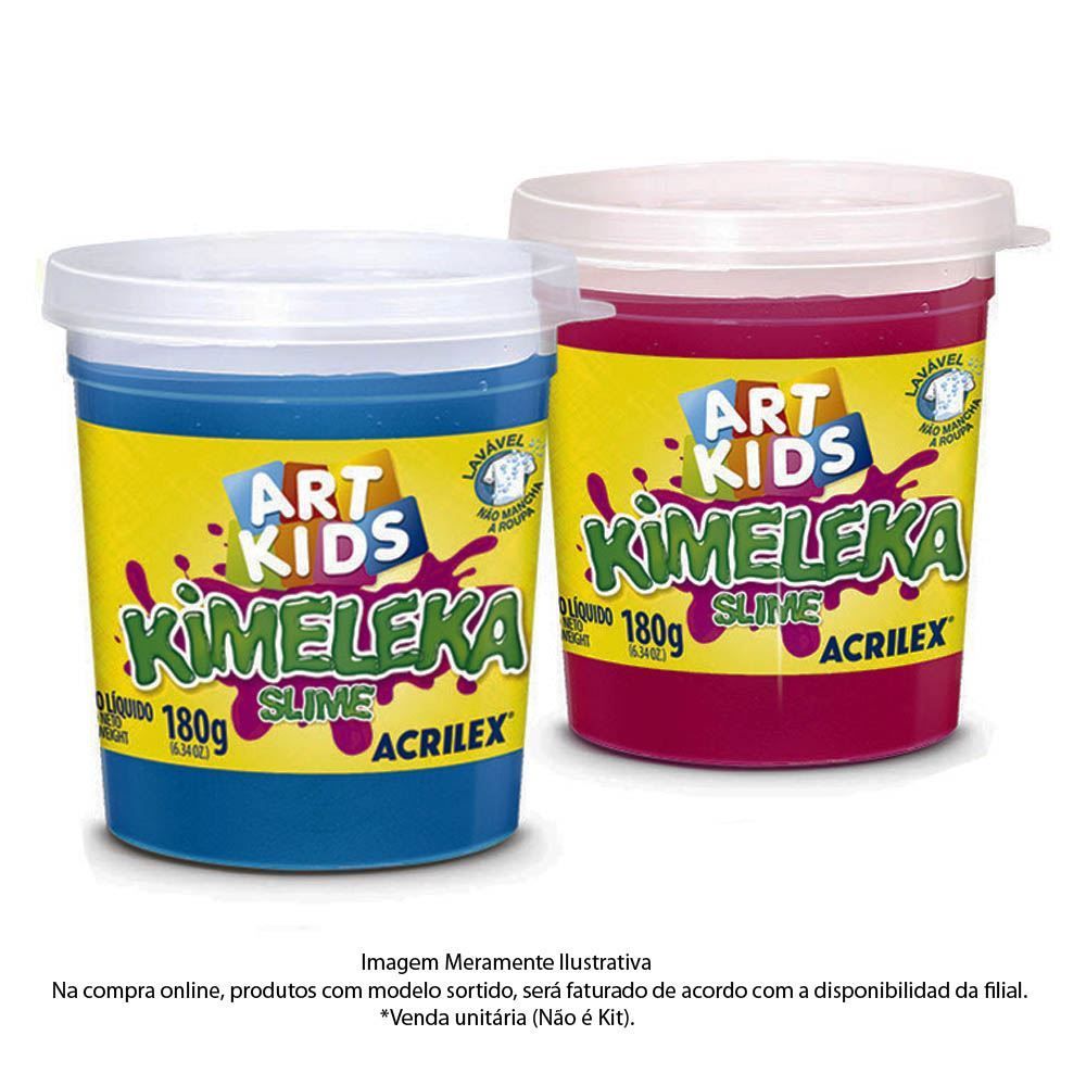 Kimeleka Slime 180 Gramas Unidade Acrilex - 5812