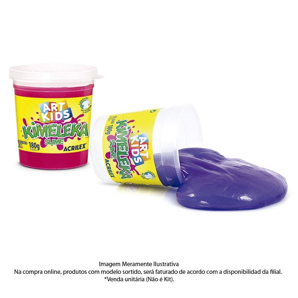 Kimeleka Slime 180 Gramas Unidade Acrilex - 5812