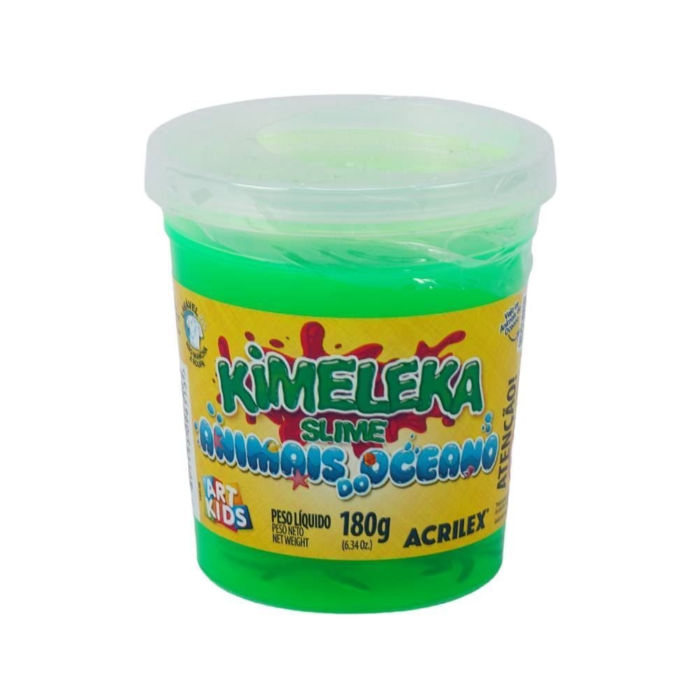 Kimeleka Slime Animais do Oceano 180 Gramas Acrilex - Sortido