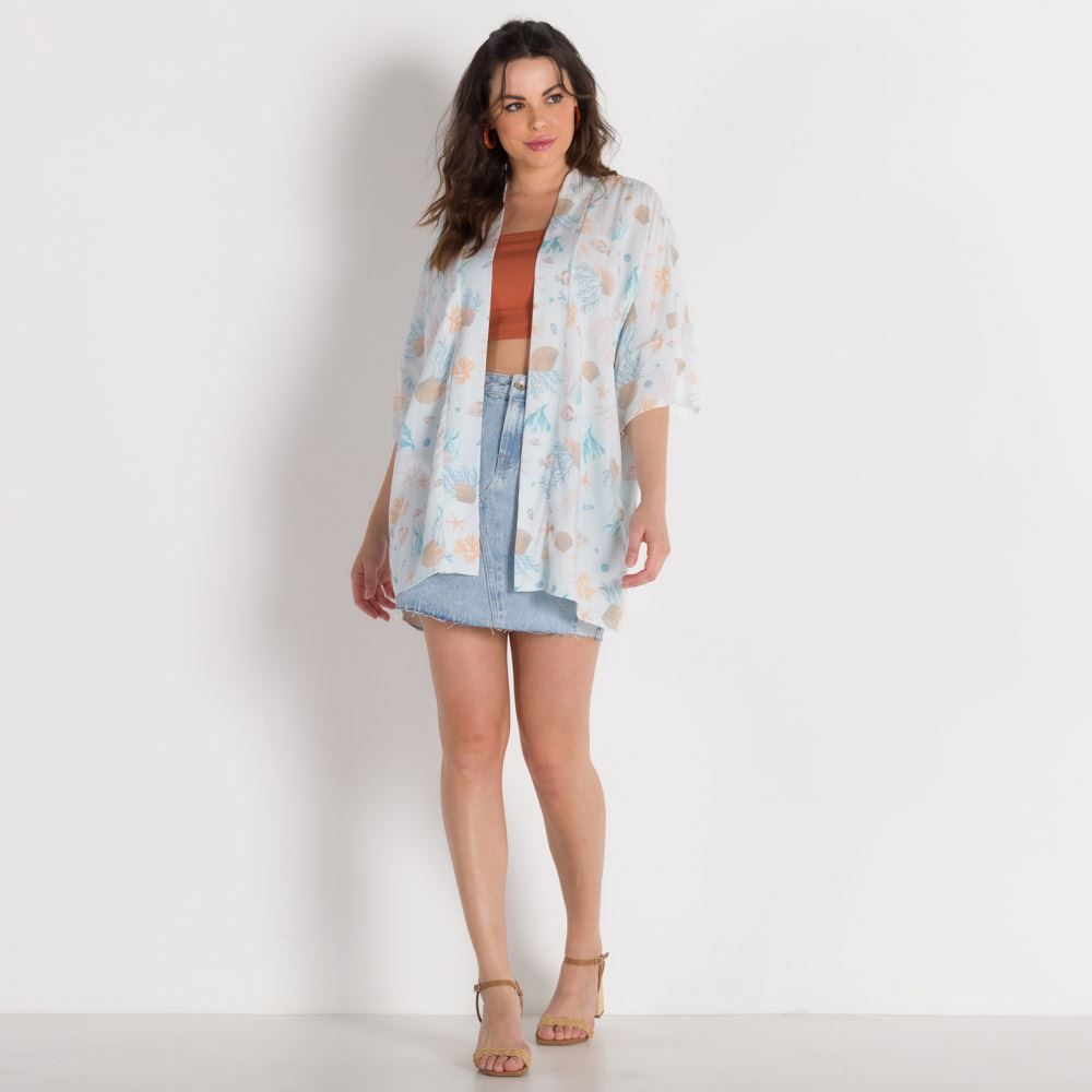Kimono Fundo Do Mar Boby Blues