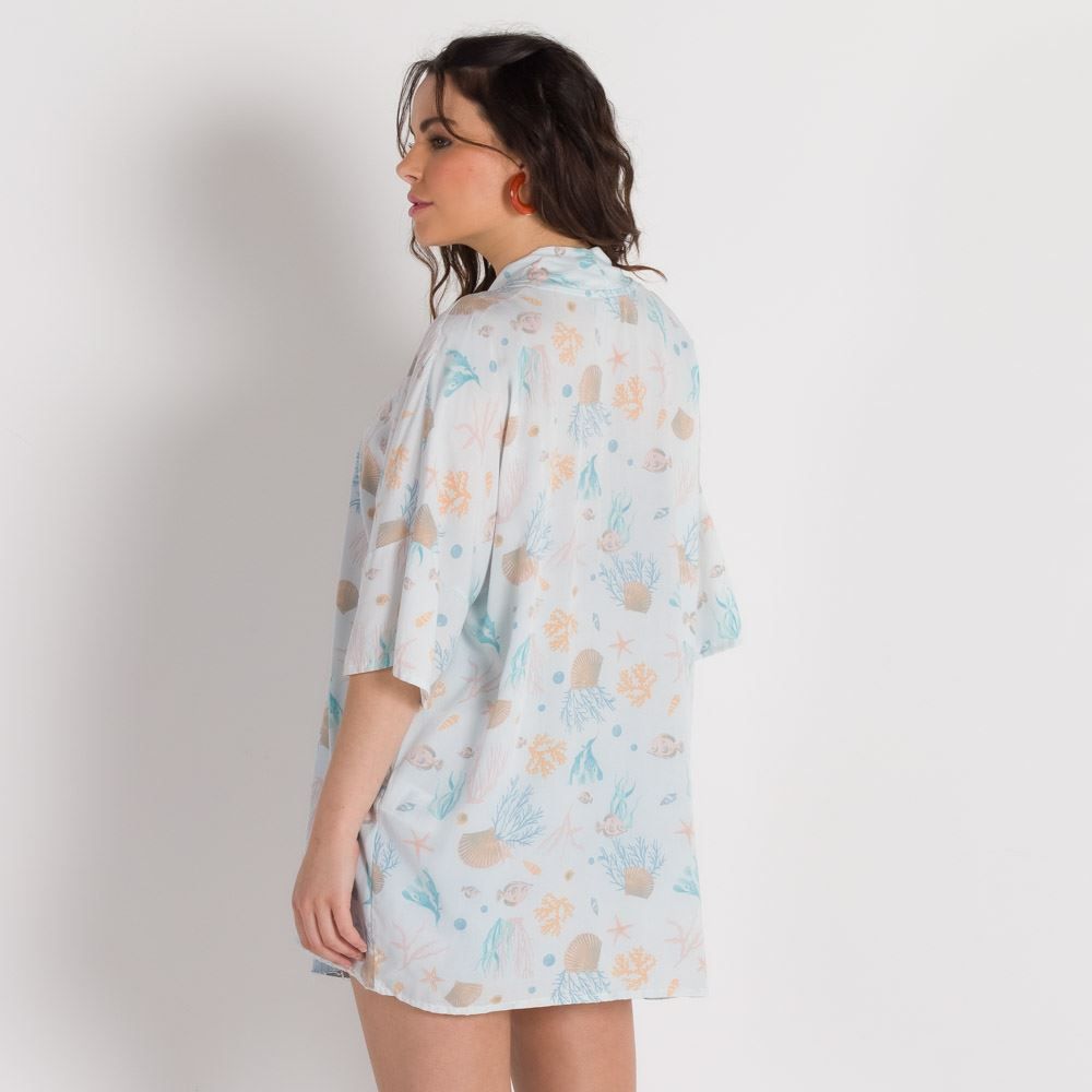 Kimono Fundo Do Mar Boby Blues