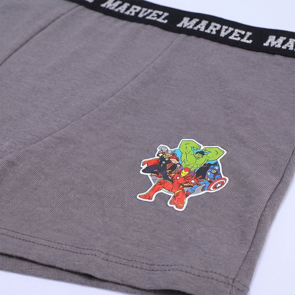 Kit 02 Cuecas Boxer Infantil 4 a 10 Anos Marvel
