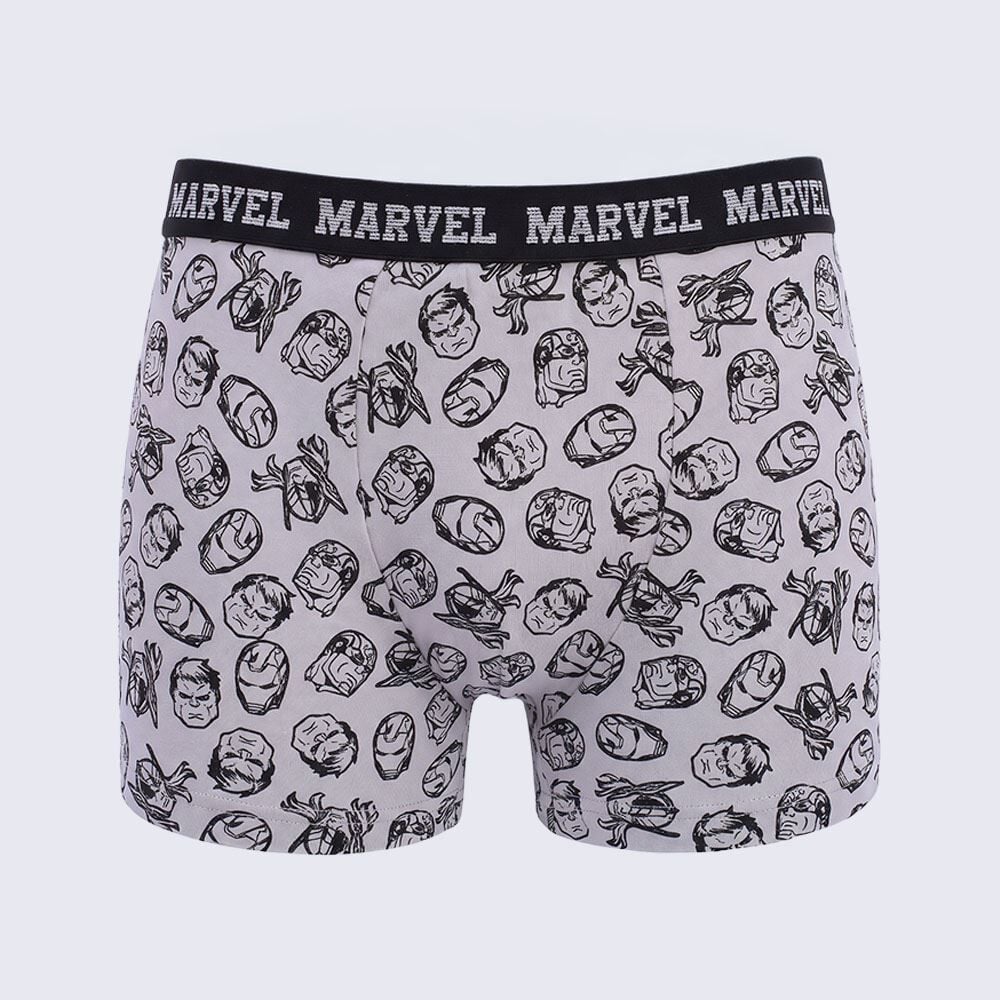 Kit 02 Cuecas Boxer Infantil 4 a 10 Anos Marvel
