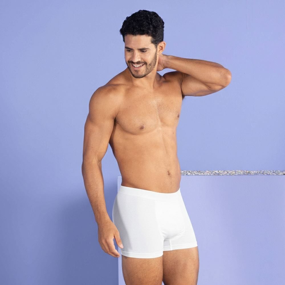Kit 2 Cuecas Boxer Sem Costura em Poliamida Marc Alain