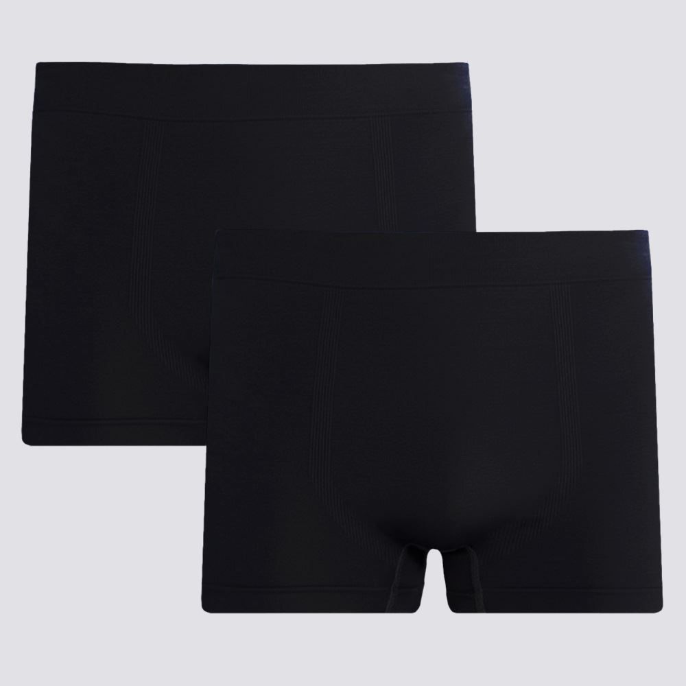 Kit 2 Cuecas Boxer Sem Costura em Poliamida Marc Alain