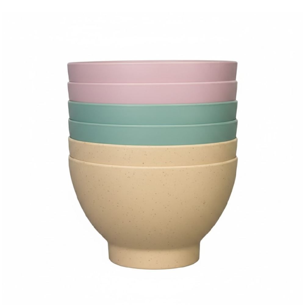 Jogo de Cumbuca Coza 6 Peças 500Ml