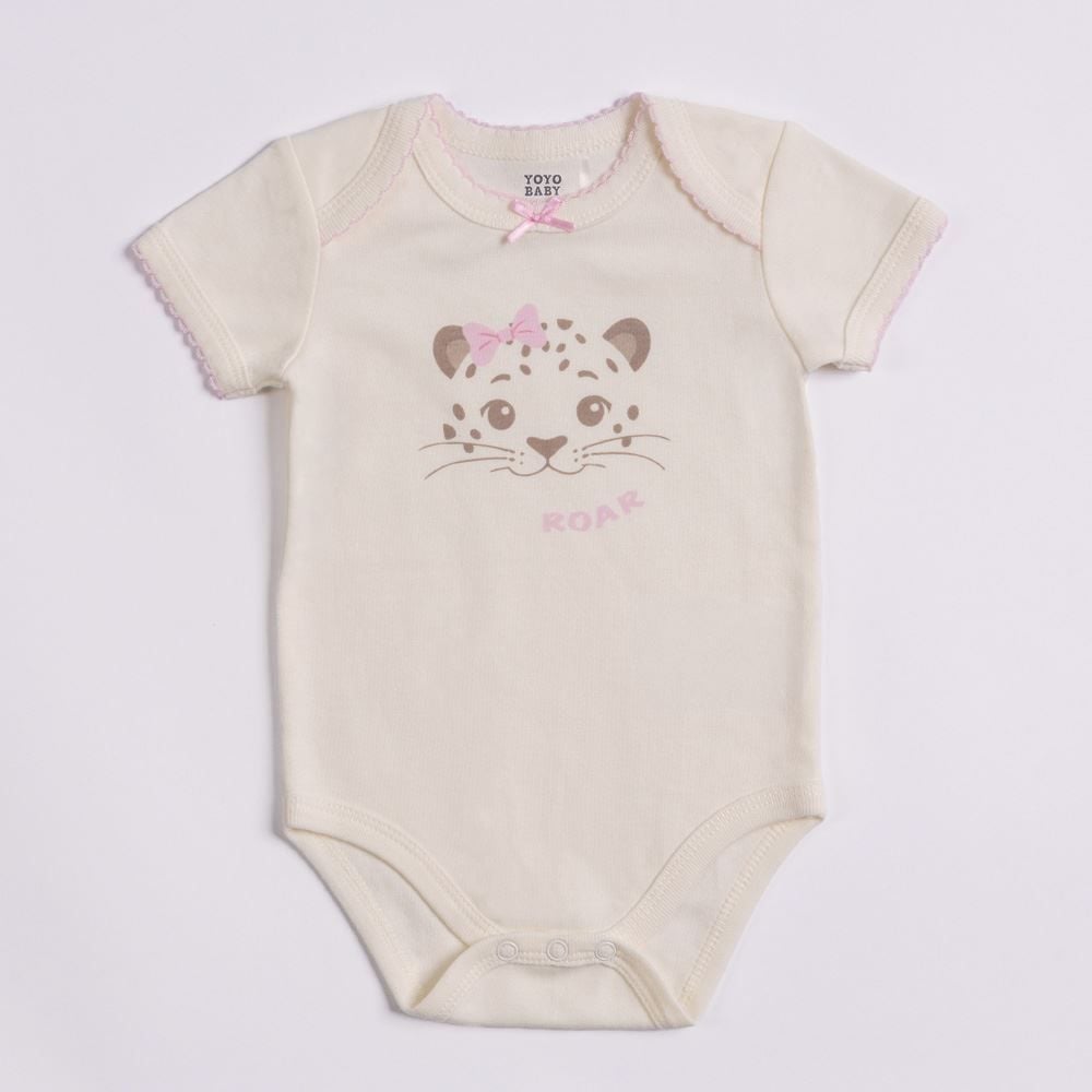 Kit Bebê Macacão, Body e Calça Yoyo Baby