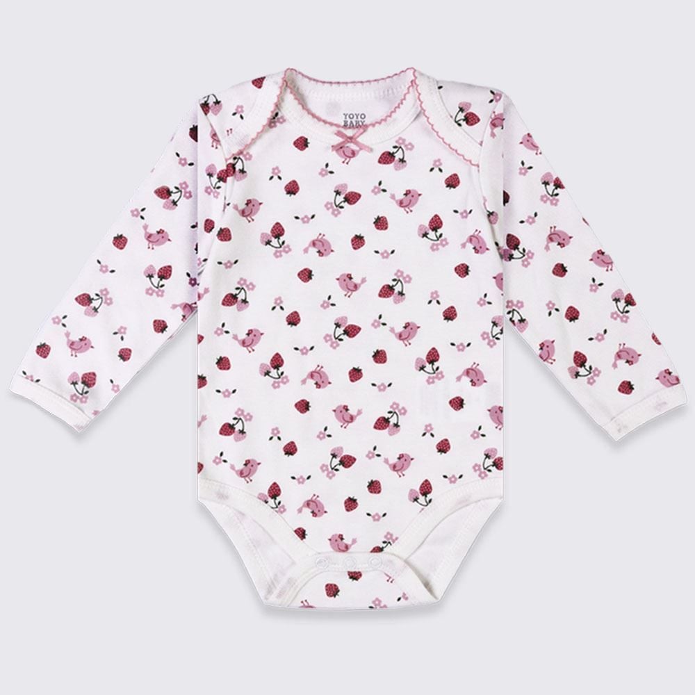 Kit Body Bebê Manga Longa 3 Peças Yoyo Baby