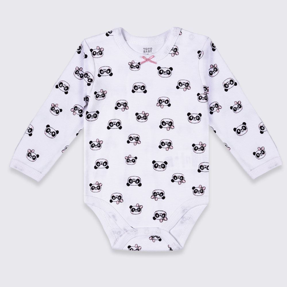 Kit Body Bebê Manga Longa 3 Peças Yoyo Baby