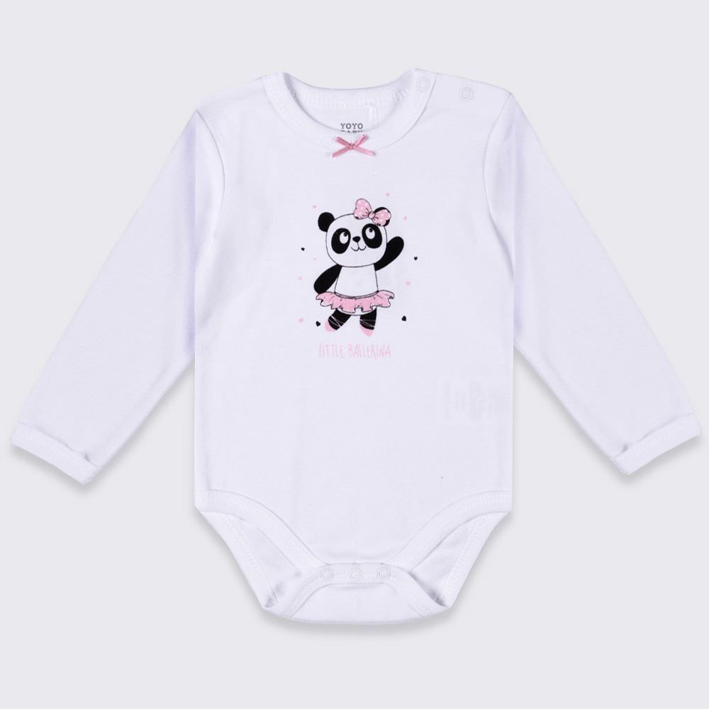 Kit Body Bebê Manga Longa 3 Peças Yoyo Baby