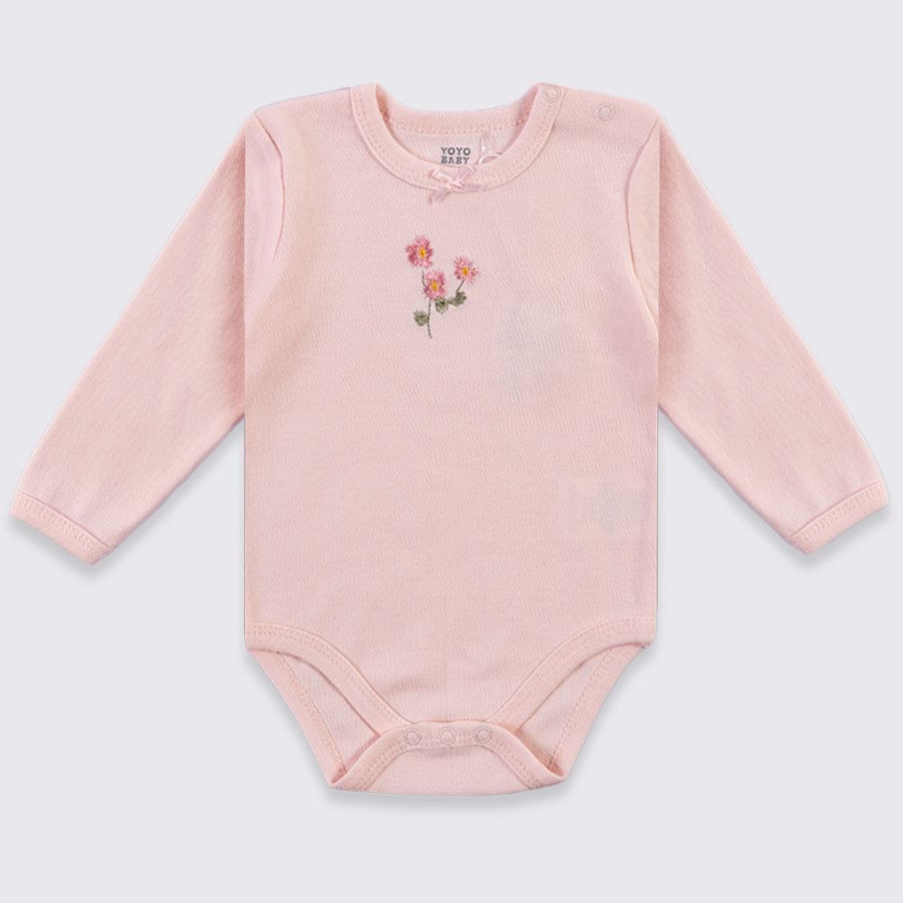 Kit Body Bebê Manga Longa 3 Peças Yoyo Baby