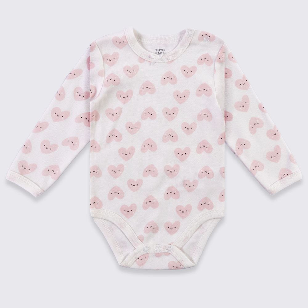 Kit Body Bebê Manga Longa 3 Peças Yoyo Baby