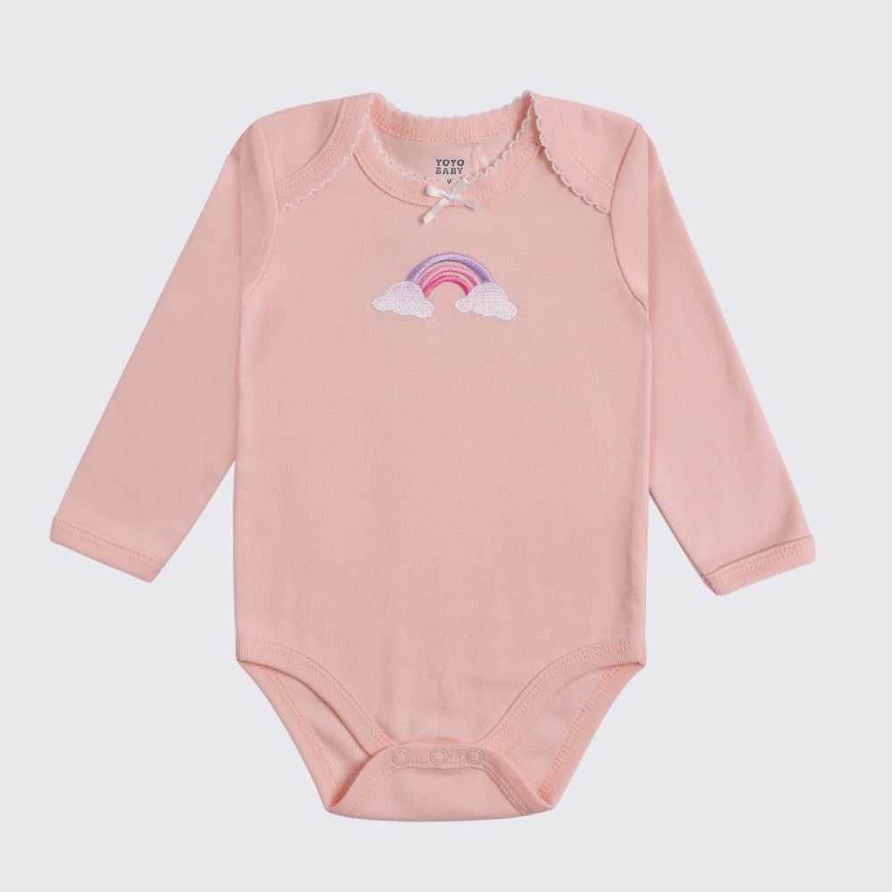 Kit Body Bebê Manga Longa 3 Peças Yoyo Baby