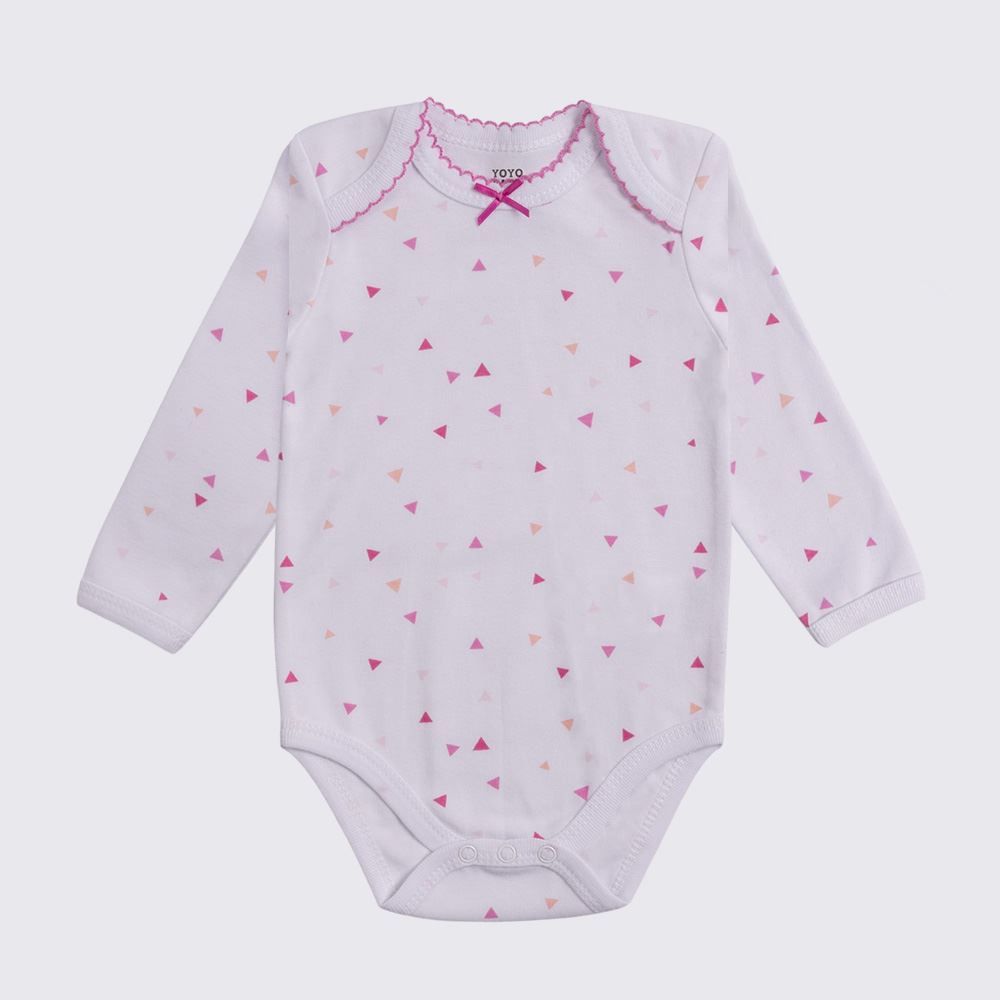 Kit Body Bebê Manga Longa 3 Peças Yoyo Baby